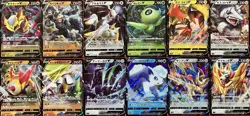 set of 12 authentic Pokemon Card Japanese Giratina V Machamp Arceus Celebi - Image 1