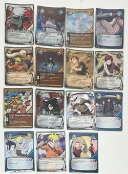Naruto CCG Lot: 68 Cards W/ Diamond Foils, Promos, Rare & Super Rare Cards - Image 3