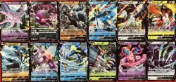 set of 12 authentic Pokemon Card Japanese Espeon V Morpeko Machamp Empoleon - Image 1