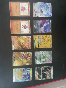 Set Of 10 Pokemon Cards English And Japanese.. - Image 1