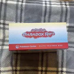 Paradox Rift Pokemon Center Exclusive ETB Sealed Roaring Moon Elite Trainer Box - Image 2