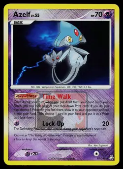 Pokemon Card - Azelf League Promo Legends Awakened 19/146 Reverse Holo - Image 1