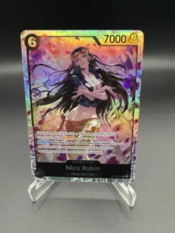 Nico Robin SR Legacy of the Master One Piece Card OP12-087 - Image 1