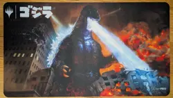 Magic the Gathering Ultra Pro Official Playmat Godzilla, King of the Monsters - Image 1