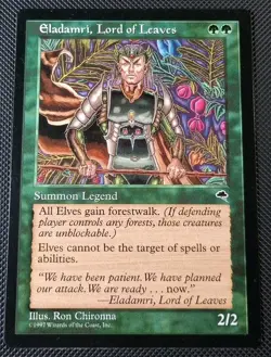 Eladamri, Lord of Leaves - Tempest - MTG - Magic the Gathering - LP/NM - Image 1