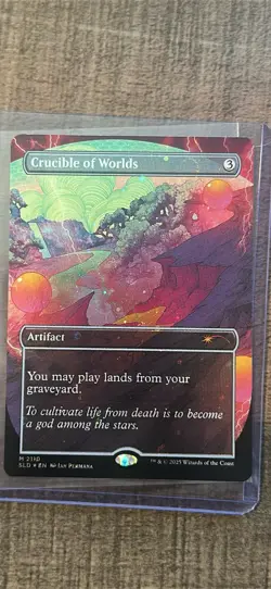 Crucible of Worlds (Galaxy Foil) Secret Lair Drop Foil - Image 1