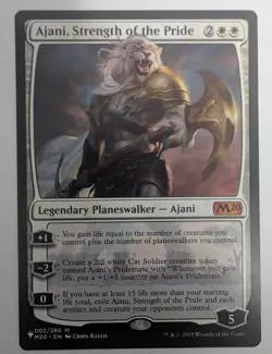 MTG | Ajani, Strength of the Pride | Near Mint | Non-Foil - Image 1
