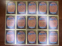 MTG 15X Island X15 - Collectors' Edition (CE) Magic - Mostly LP - Image 2