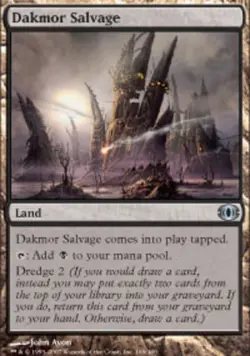 1x Dakmor Salvage - Foil Light Play, English Future Sight MTG Magic - Image 1