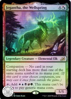 MTG Jegantha, the Wellspring (222) | LP Foil | Ikoria: Lair of Behemoths (IKO) - Image 1