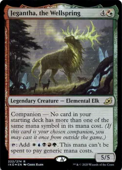 MTG Jegantha, the Wellspring (222) | LP Foil | Ikoria: Lair of Behemoths (IKO) - Image 2