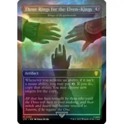 FOIL THREE RINGS FOR THE ELVEN-KINGS (RINGS OF BRIGHTHEARTH) (BORDERLESS) The Lo - Image 1