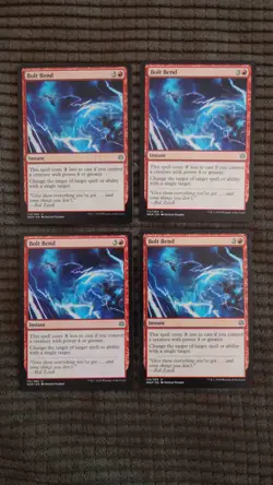 Magic: the Gathering / MtG Bolt Bend x4 War of the Spark - Image 1