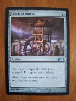 Clock of Omens M13 202 Uncommon Core Set 2013 Kilo EOE Commander LP MTG - Image 1