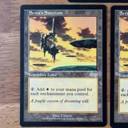 3 Photos Serra'S Sanctum Mtg English Version - Image 3
