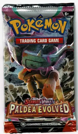 POKEMON - PALDEA EVOLVED BOOSTER PACK NM/M 10 CARDS PER PACK - Image 1