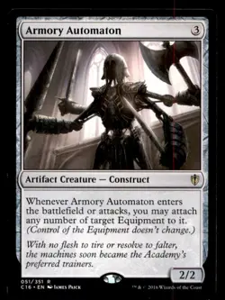 MTG Armory Automaton LP Light Play Commander 2016 [544] - Image 1