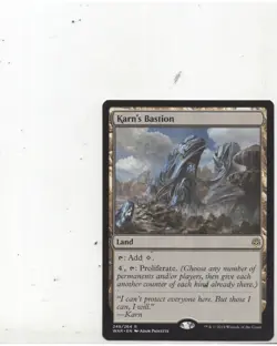 Karn's Bastion 248 War of the Spark MTG Magic Card x1 1x Single - Image 1