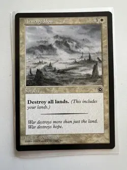 Magic the Gathering MTG Armageddon Portal Second Age Regular Ex Light Wear - Image 1