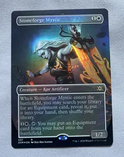 Stoneforge Mystic (Borderless) Double Masters Foil NM Mtg Magic The Gathering!!! - Image 1