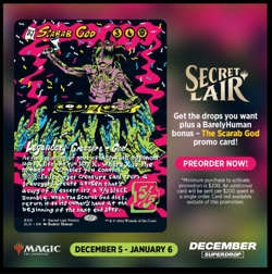 🪲 Secret Lair - DJ The Scarab God - NON-Foil - MTG - Magic The Gathering Sealed - Image 2