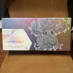 Pokemon Scarlet Violet Prismatic Evolutions Super Premium Collection Sealed Box - Image 1