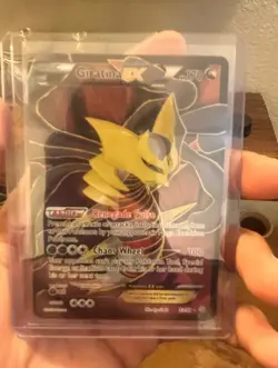 Pokemon Giratina EX 93/98 Ancient Origins Full Art Holo Ultra Rare MP-HP - Image 1
