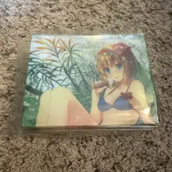 TCG Yugioh MTG Weiss Schwarz Anime Double Deck Box Case - Angel Beats! *RARE* - Image 1