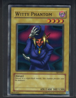 Yugioh Witty Phantom SDY-017 Common Unlimited LP x1 - Image 1