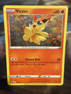 Victini - 5/15 - McDonald's Promos 2022 (MCD22) - Pokemon TCG - Image 1