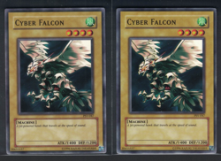 Yugioh Cyber Falcon PSV-047 Common Unlimited LP x2 - Image 1
