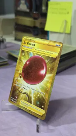 Pokemon TCG Sword & Shield Base Set Secret Rare Air Balloon 213/202 NM - Image 2