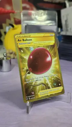 Pokemon TCG Sword & Shield Base Set Secret Rare Air Balloon 213/202 NM - Image 3