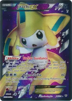 Jirachi-EX - 98/101 - Full Art Ultra Rare DMG, English Pokemon Plasma Blast - Image 1