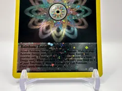 POKEMON LEAGUE RAINBOW ENERGY FOIL HOLO ENERGIZE YOUR GAME CYCLE - Image 3