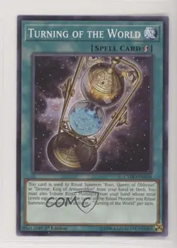 Turning Of The World 1st Ed. YuGiOh Cybernetic Horizon #CYHO-EN058 0y59 - Image 1