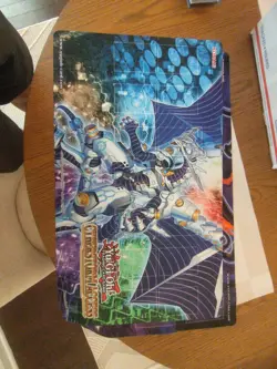 YuGiOh TCG Playmat Cyberstorm Access Prerelease Konami Promo Card Game Mat - Image 1