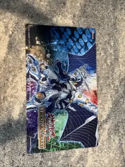 YuGiOh TCG Playmat Cyberstorm Access Prerelease Konami Promo Card Game Mat - Image 1