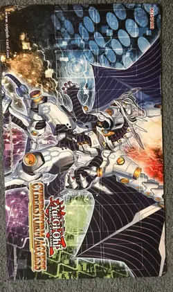 YuGiOh TCG Playmat Cyberstorm Access Prerelease Konami Promo Card Game Mat - Image 1