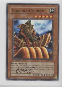 Guardian Sphinx 1st Ed. YuGiOh Invincible Fortress Structure Deck #SD7-EN005 - Image 1