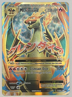 Mega Charizard EX - 101/108 - Pokemon Evolutions XY Full Art Ultra Rare Card - Image 1
