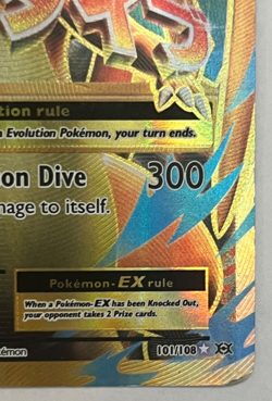 Mega Charizard EX - 101/108 - Pokemon Evolutions XY Full Art Ultra Rare Card - Image 3