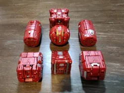 Bakugan Maxus Dragonoid Complete 7 In 1 New Vestroia Set W/Cards READ!!!! - Image 4