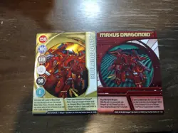 Bakugan Maxus Dragonoid Complete 7 In 1 New Vestroia Set W/Cards READ!!!! - Image 5