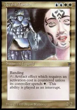 Ayesha Tanaka - Medium Play MTG Legends - Image 1