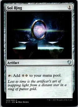 MTG Sol Ring Commander 2017 Regular NM - Image 1