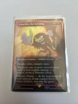 Knuckles the Echidna (Rainbow Foil) Secret Lair Drop Foil - Image 1