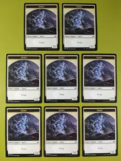 8 Spirit Token Fate Reforged Magic the Gathering MTG 8 - Image 1
