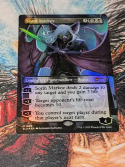 MTG Foil Sorin Markov Secret Lair Showcase: Bloomburrow Inside an Elevator Drop - Image 1