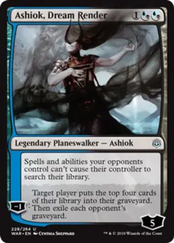 Ashiok, Dream Render - War Of The Spark #228/264 MTG Magic The Gathering - Image 1